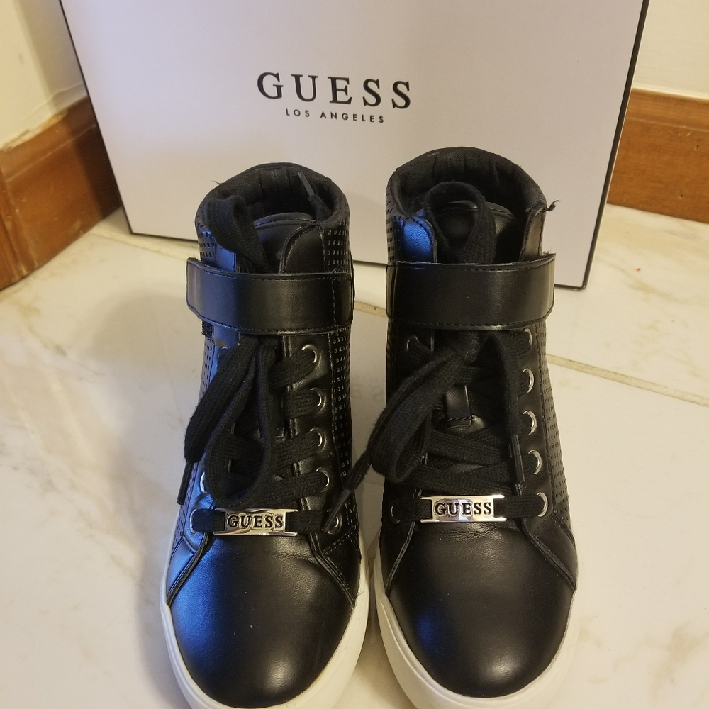 Guess Wedge Boot Size 6 - image 1